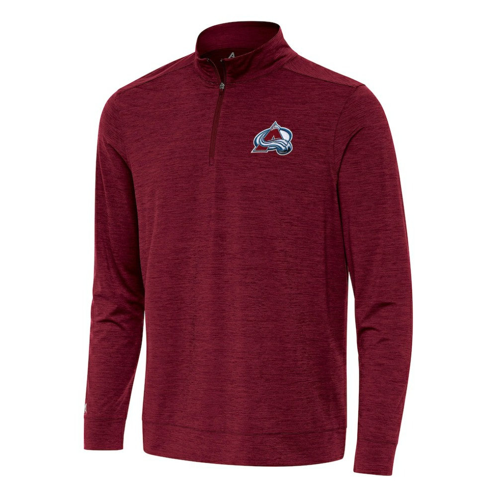 Colorado Avalanche Antigua Bright Quarter-Zip Top - Burgundy - NHL 202233615