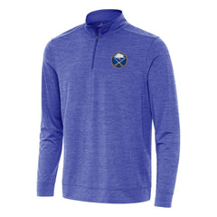 Buffalo Sabres Antigua Bright Quarter-Zip Top - Heather Royal - NHL 202233629