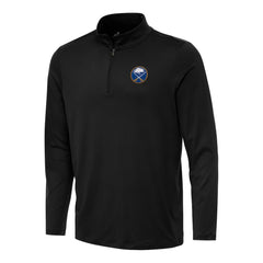 Buffalo Sabres Antigua Reprocess Quarter-Zip Top - Black - NHL 202234085