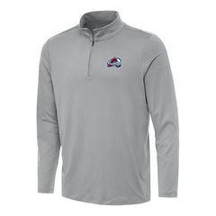 Colorado Avalanche Antigua Reprocess Quarter-Zip Top - Gray - NHL 202234091