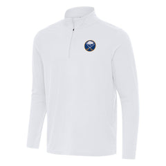 Buffalo Sabres Antigua Intent Quarter-Zip Top - White - NHL 202234344