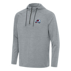 Colorado Avalanche Antigua Spikes Quarter-Zip Hoodie - Heather Gray - NHL 202234814
