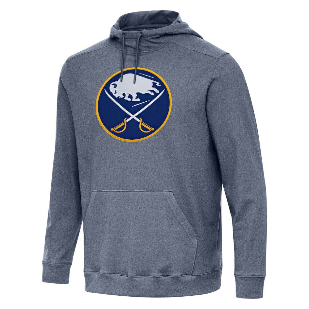 Buffalo Sabres Antigua Cloud Pullover Hoodie - Heather Navy - NHL 202234894