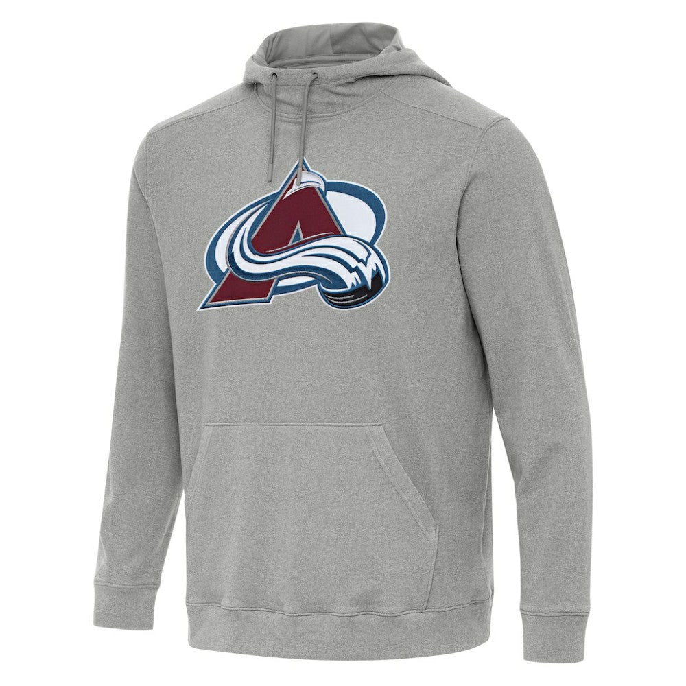 Colorado Avalanche Antigua Cloud Pullover Hoodie - Heather Gray - NHL 202234899