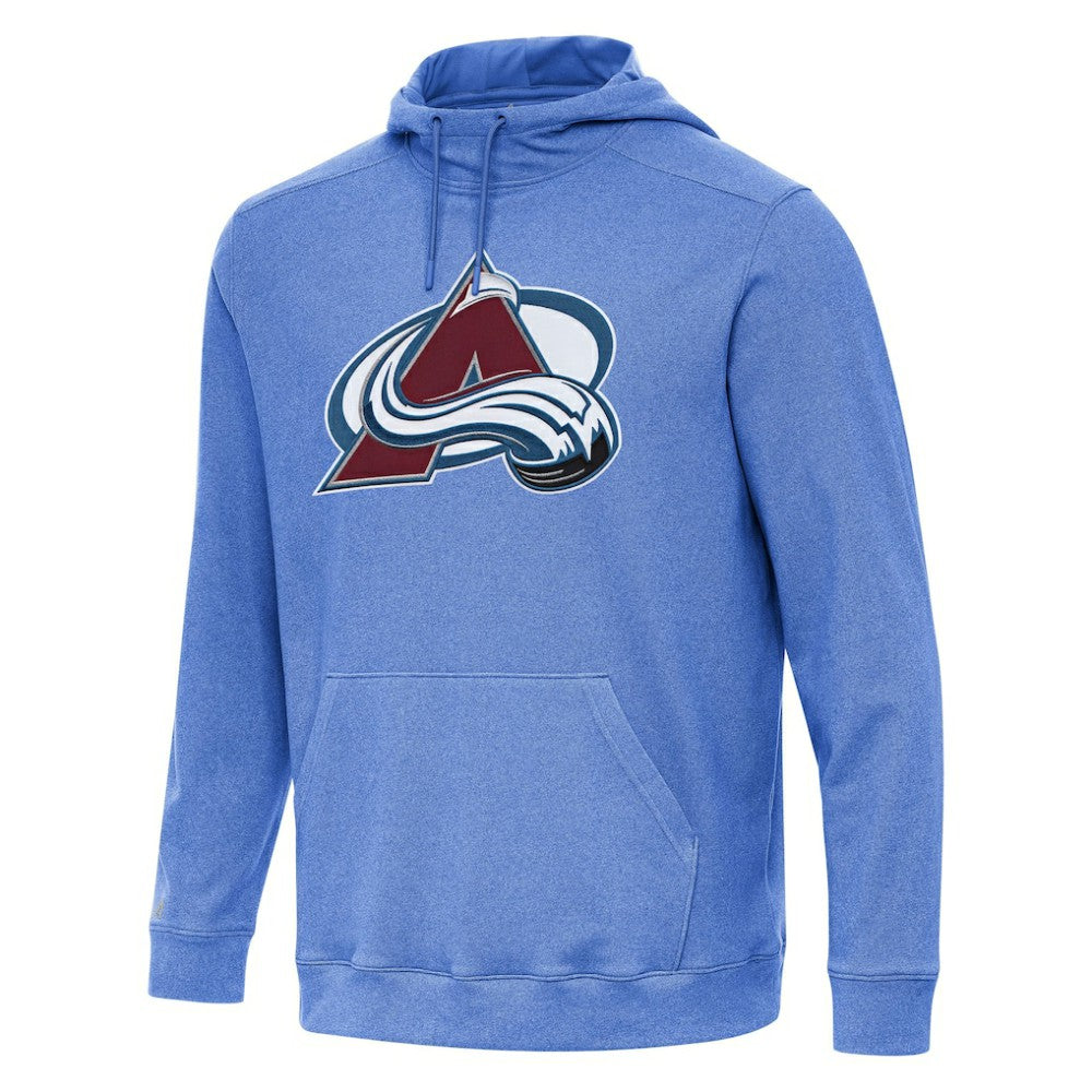 Colorado Avalanche Antigua Cloud Pullover Hoodie - Heather Royal - NHL 202234905