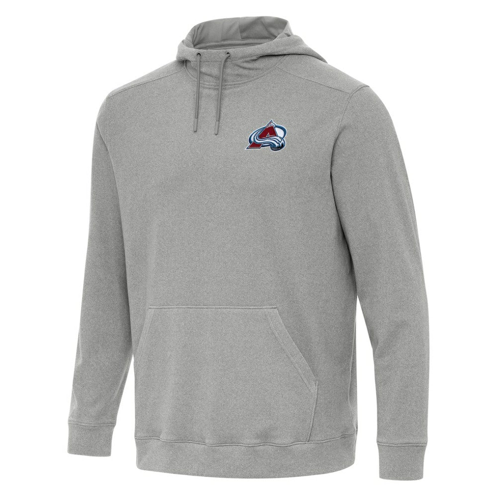 Colorado Avalanche Antigua Cloud Pullover Hoodie - Heather Gray - NHL 202234926