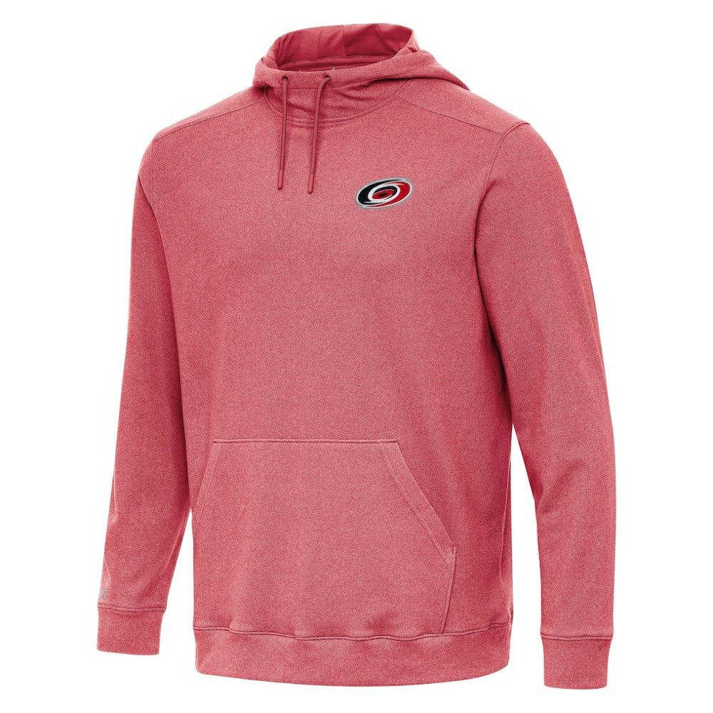 Carolina Hurricanes Antigua Cloud Pullover Hoodie - Heather Red - NHL 202234927