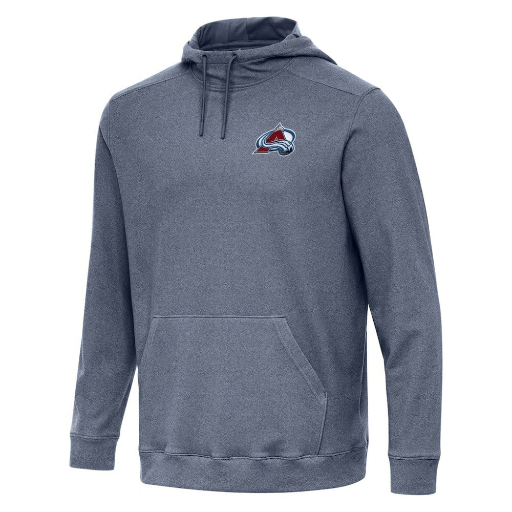 Colorado Avalanche Antigua Cloud Pullover Hoodie - Heather Navy - NHL 202234928