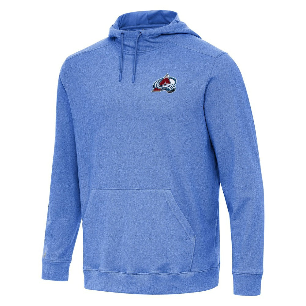 Colorado Avalanche Antigua Cloud Pullover Hoodie - Heather Royal - NHL 202234930