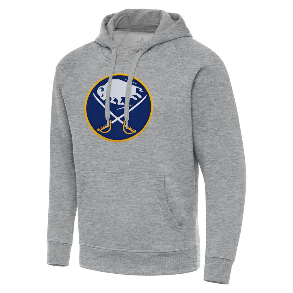 Buffalo Sabres Antigua Big & Tall Victory Pullover Hoodie - Heather Gray - NHL 202235061