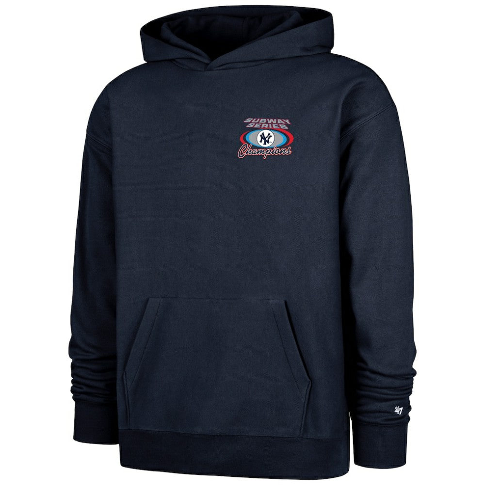 New York Yankees '47 2000 World Series Champions Showcase Backer Pullover Hoodie - Navy - 47 brand Discount