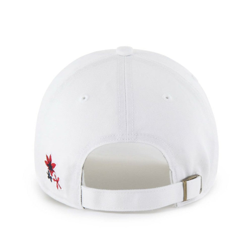 Boston Red Sox '47 Women's Flower Power Clean Up Adjustable Hat - White - 47 brand Online