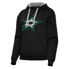 Dallas Stars Antigua Women's Victory Pullover Hoodie - Black - NHL 202235616