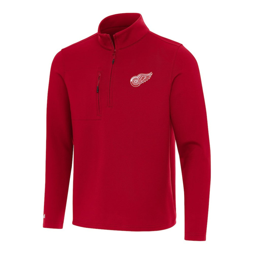 Detroit Red Wings Antigua Insider Quarter-Zip Top - Red - NHL 202235754