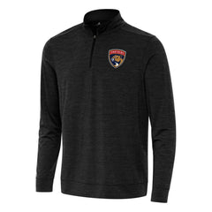 Florida Panthers Antigua Bright Quarter-Zip Top - Heather Black - NHL 202235810