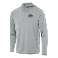 Los Angeles Kings Antigua Tidy Quarter-Zip Hoodie - Heather Gray - NHL 202235819