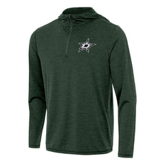 Dallas Stars Antigua Tidy Quarter-Zip Hoodie - Hunter Green - NHL 202235823