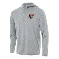 Florida Panthers Antigua Tidy Quarter-Zip Hoodie - Heather Gray - NHL 202235834