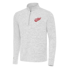 Detroit Red Wings Antigua Cause Quarter-Zip Top - Gray - NHL 202235836