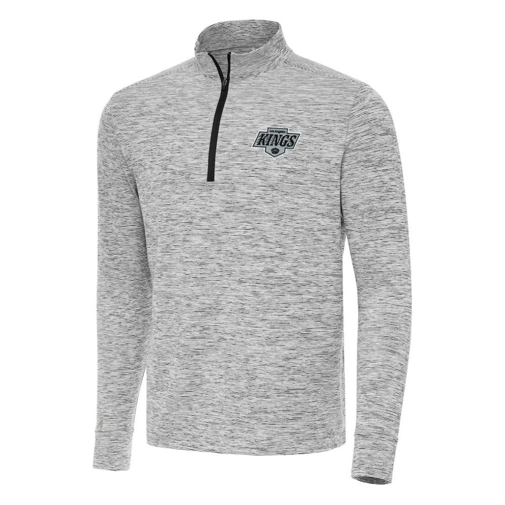 Los Angeles Kings Antigua Cause Quarter-Zip Top - Black - NHL 202235852