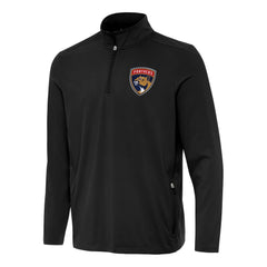 Florida Panthers Antigua Perilous Quarter-Zip Sweatshirt - Black - NHL 202236203