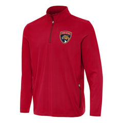 Florida Panthers Antigua Perilous Quarter-Zip Sweatshirt - Red - NHL 202236204