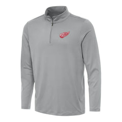 Detroit Red Wings Antigua Reprocess Quarter-Zip Top - Gray - NHL 202236316