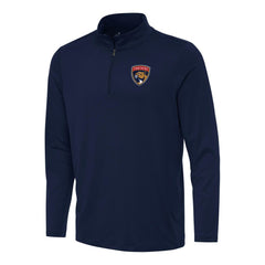 Florida Panthers Antigua Reprocess Quarter-Zip Top - Navy - NHL 202236330