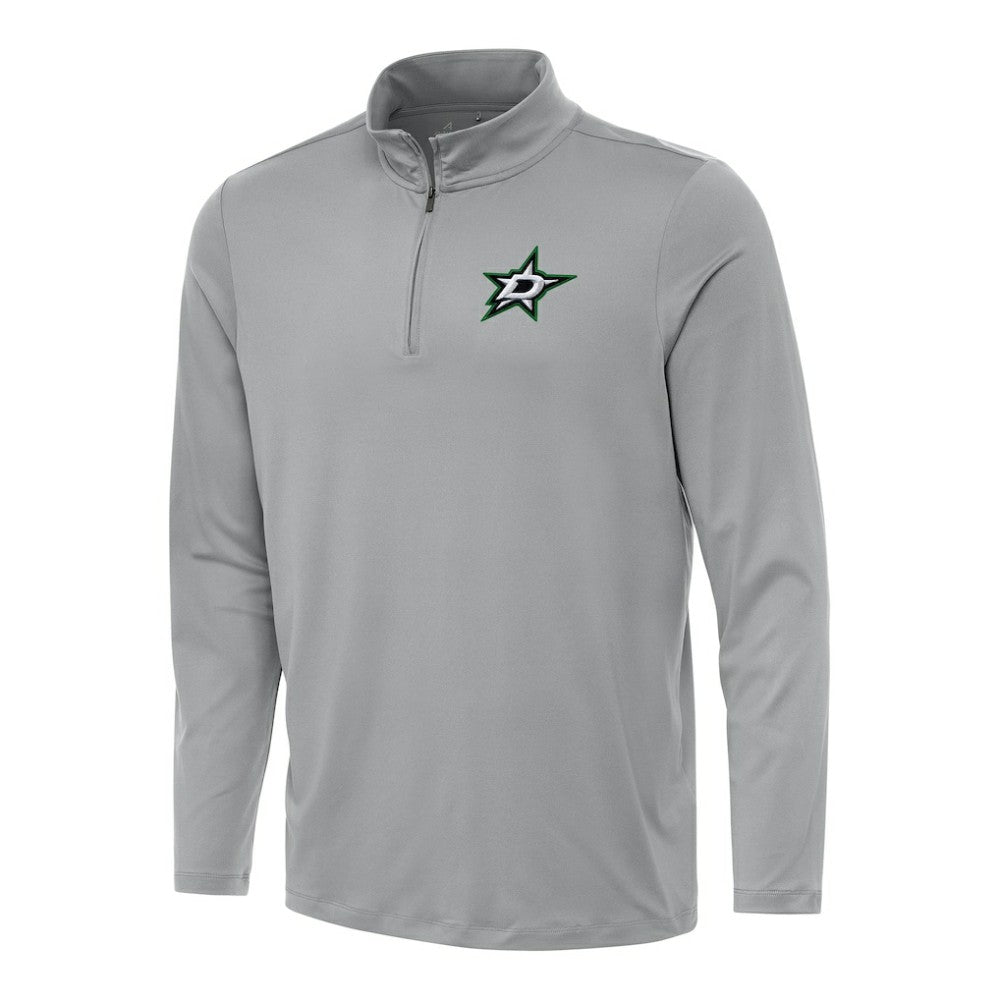 Dallas Stars Antigua Reprocess Quarter-Zip Top - Gray - NHL 202236335