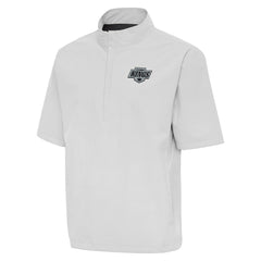 Los Angeles Kings Antigua Brisk Quarter-Zip Windbreaker - Heather Gray - NHL 202236509