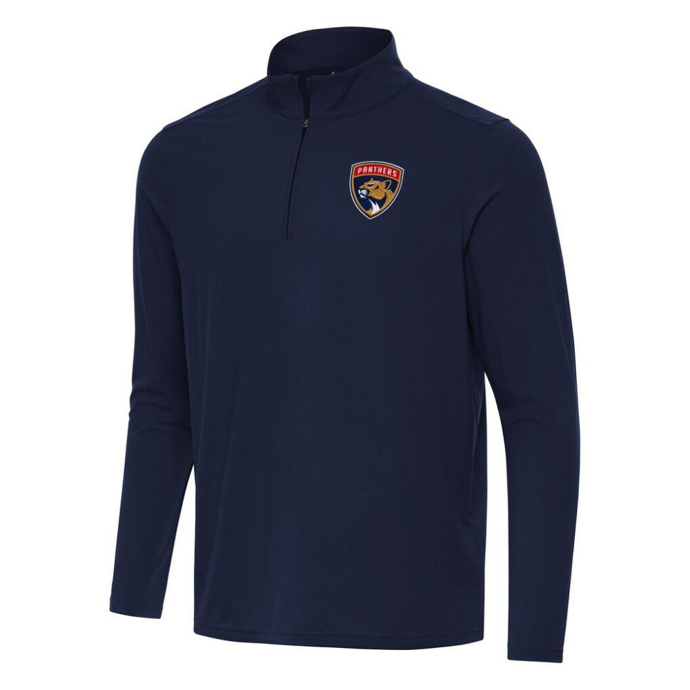 Florida Panthers Antigua Intent Quarter-Zip Top - Navy - NHL 202236557