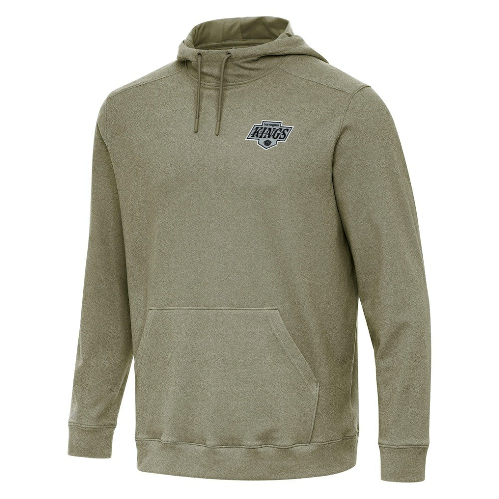 Los Angeles Kings Antigua Cloud Pullover Hoodie - Olive - NHL 202236570