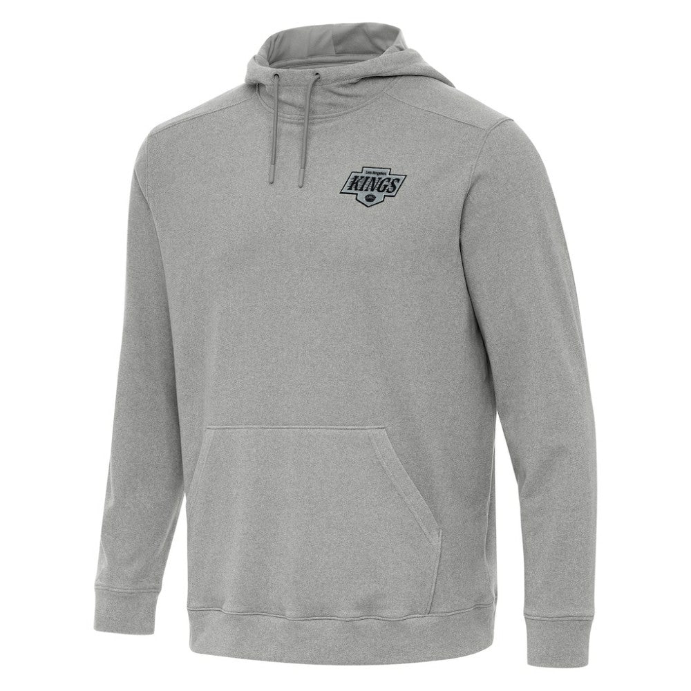 Los Angeles Kings Antigua Cloud Pullover Hoodie - Heather Gray - NHL 202236584