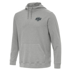 Los Angeles Kings Antigua Cloud Pullover Hoodie - Heather Gray - NHL 202236584