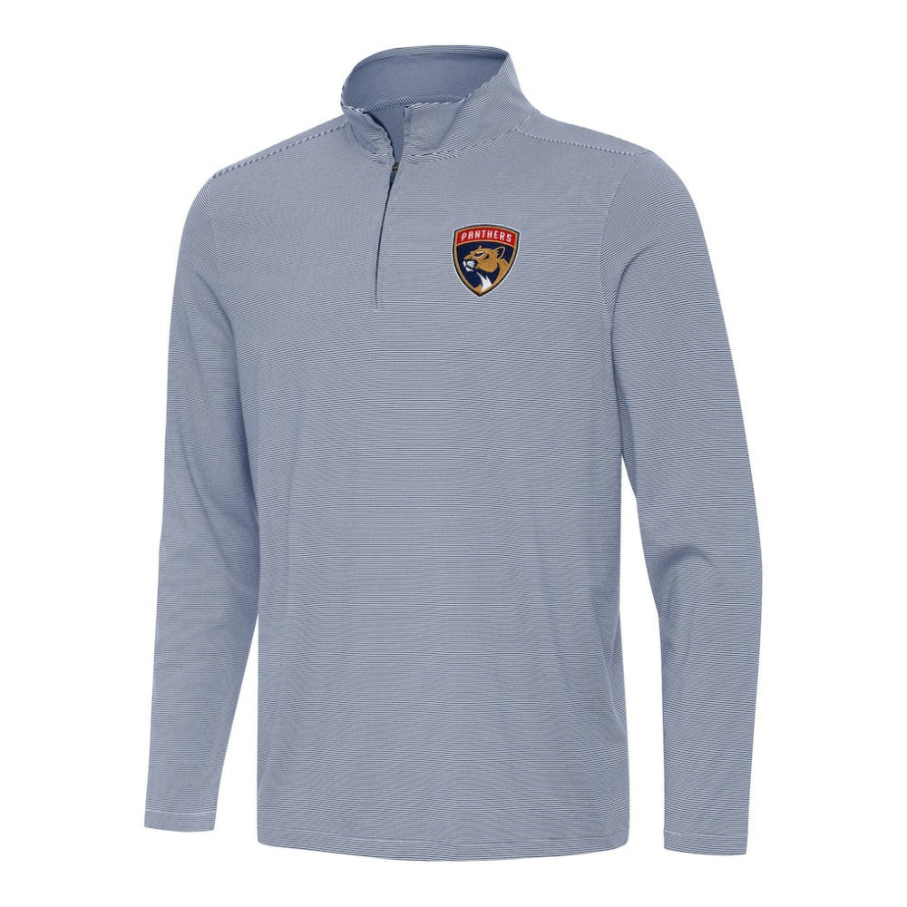 Florida Panthers Antigua Twine Quarter-Zip Top - Navy - NHL 202236916