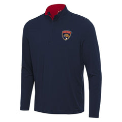 Florida Panthers Antigua Content Quarter-Zip Pullover Top - Navy/Red - NHL 202236959