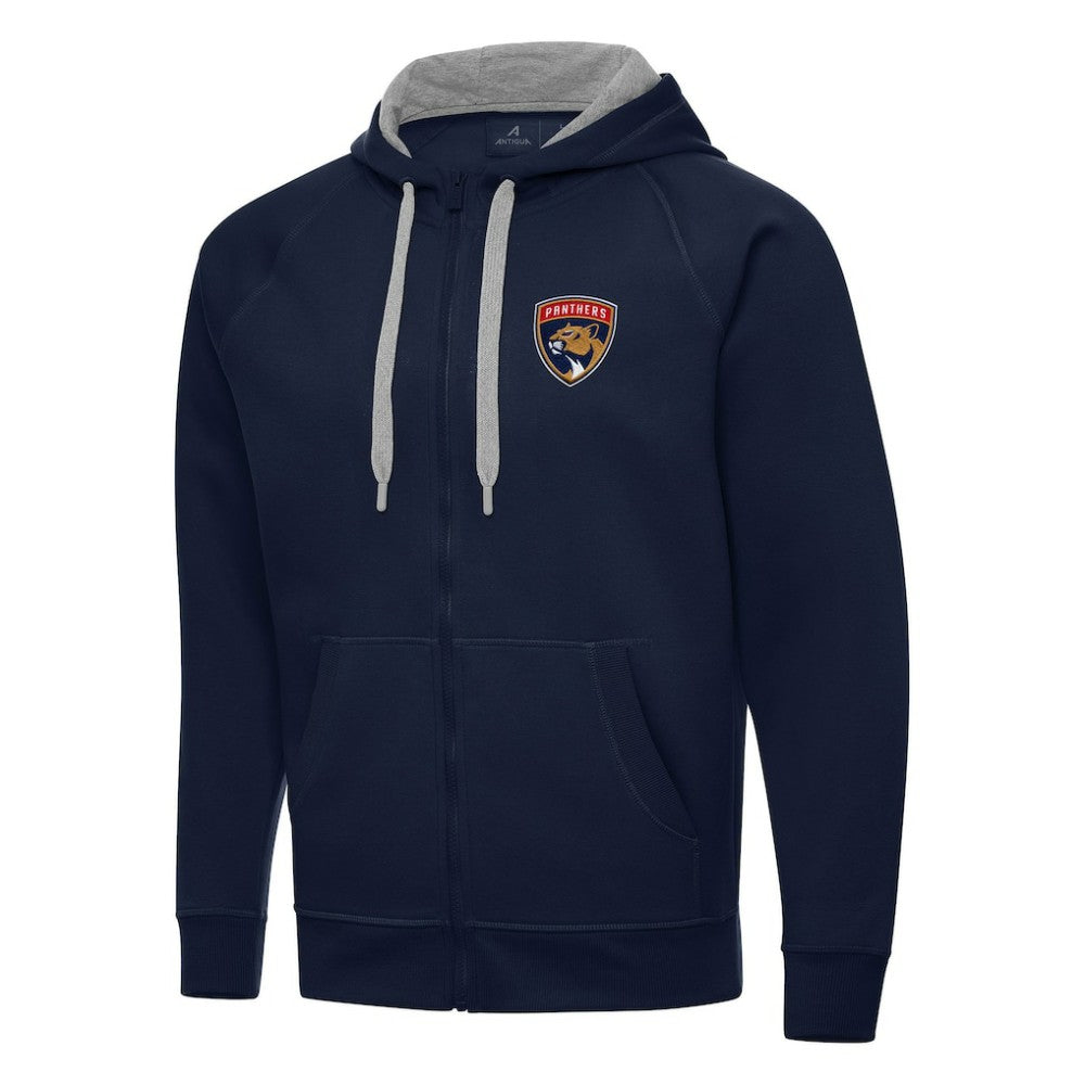 Florida Panthers Antigua Big & Tall Victory Full-Zip Hoodie - Navy - NHL 202237136