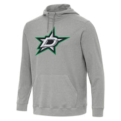 Dallas Stars Antigua Cloud Pullover Hoodie - Heather Gray - NHL 202237199