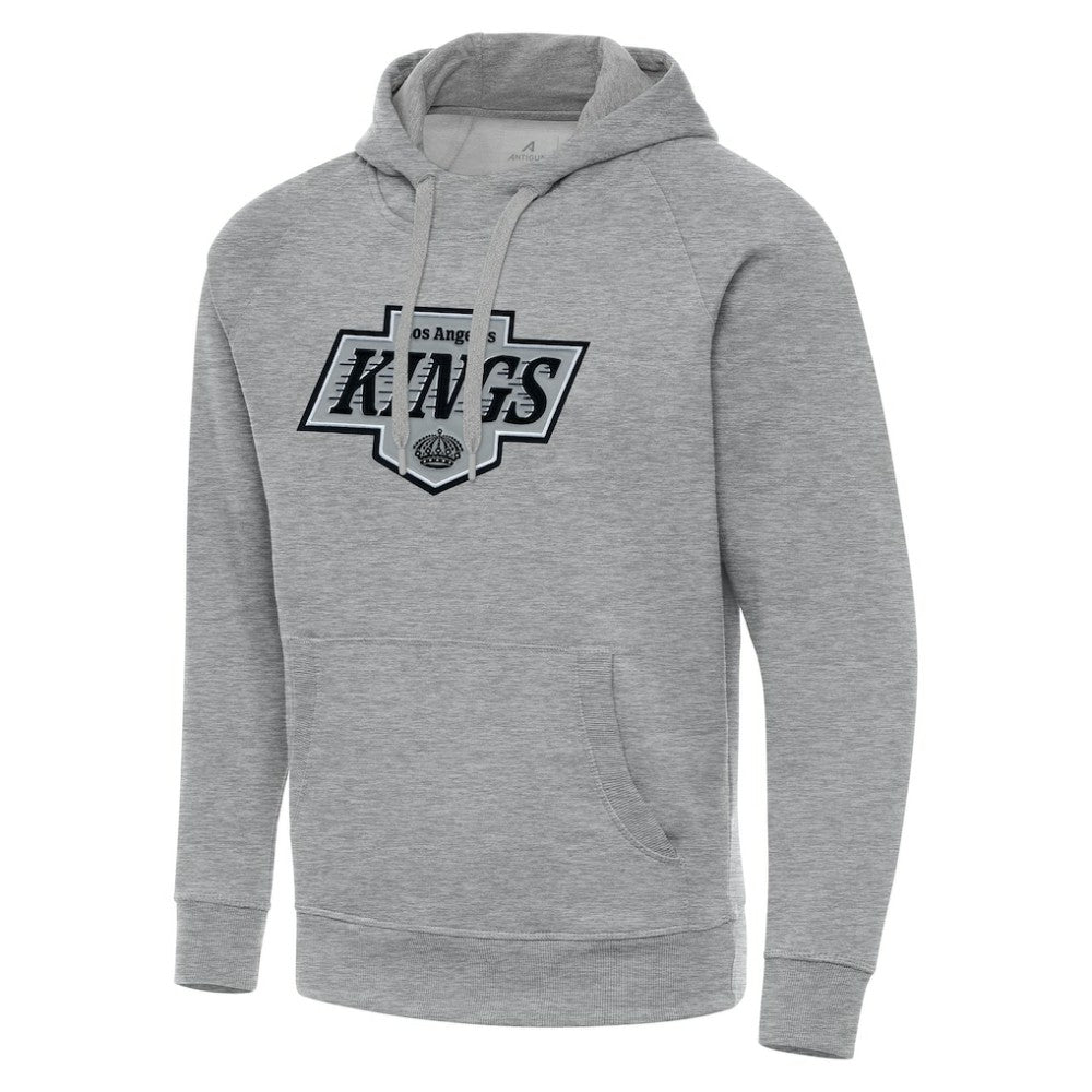 Los Angeles Kings Antigua Big & Tall Victory Pullover Hoodie - Heather Gray - NHL 202237280