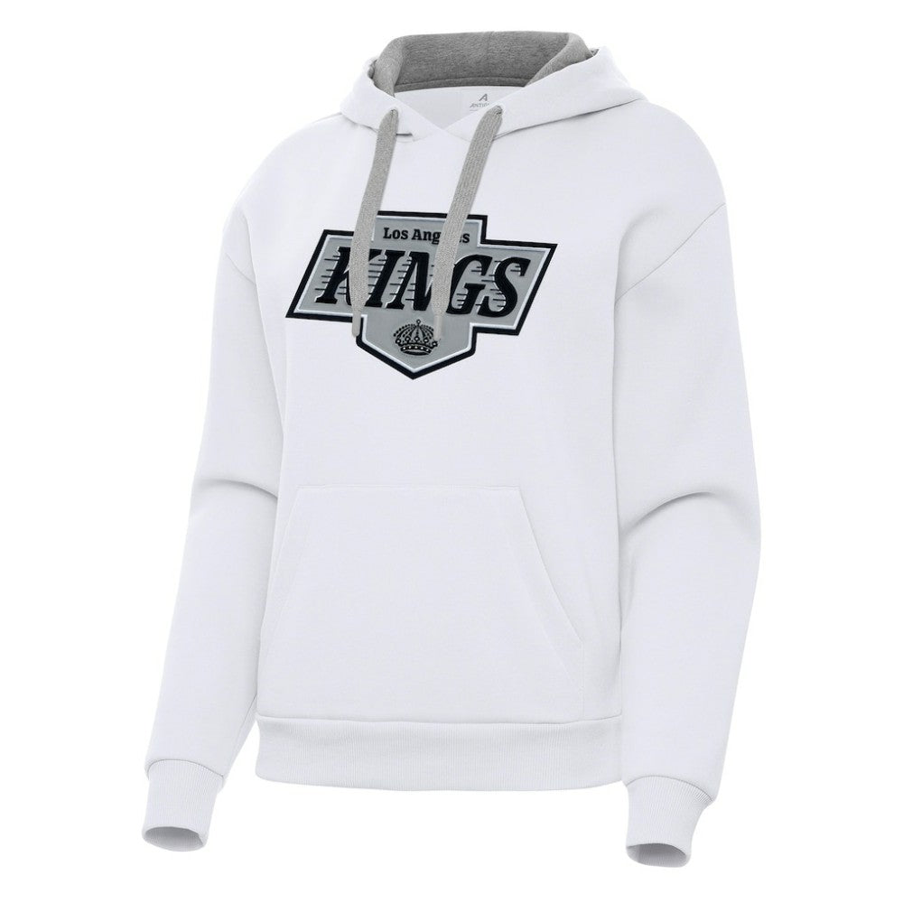 Los Angeles Kings Antigua Women's Victory Pullover Hoodie - White - NHL 202253498