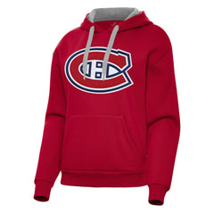 Montreal Canadiens Antigua Women's Victory Pullover Hoodie - Red - NHL 202253500