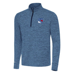 New York Rangers Antigua Cause Quarter-Zip Top - Heather Navy - NHL 202253735