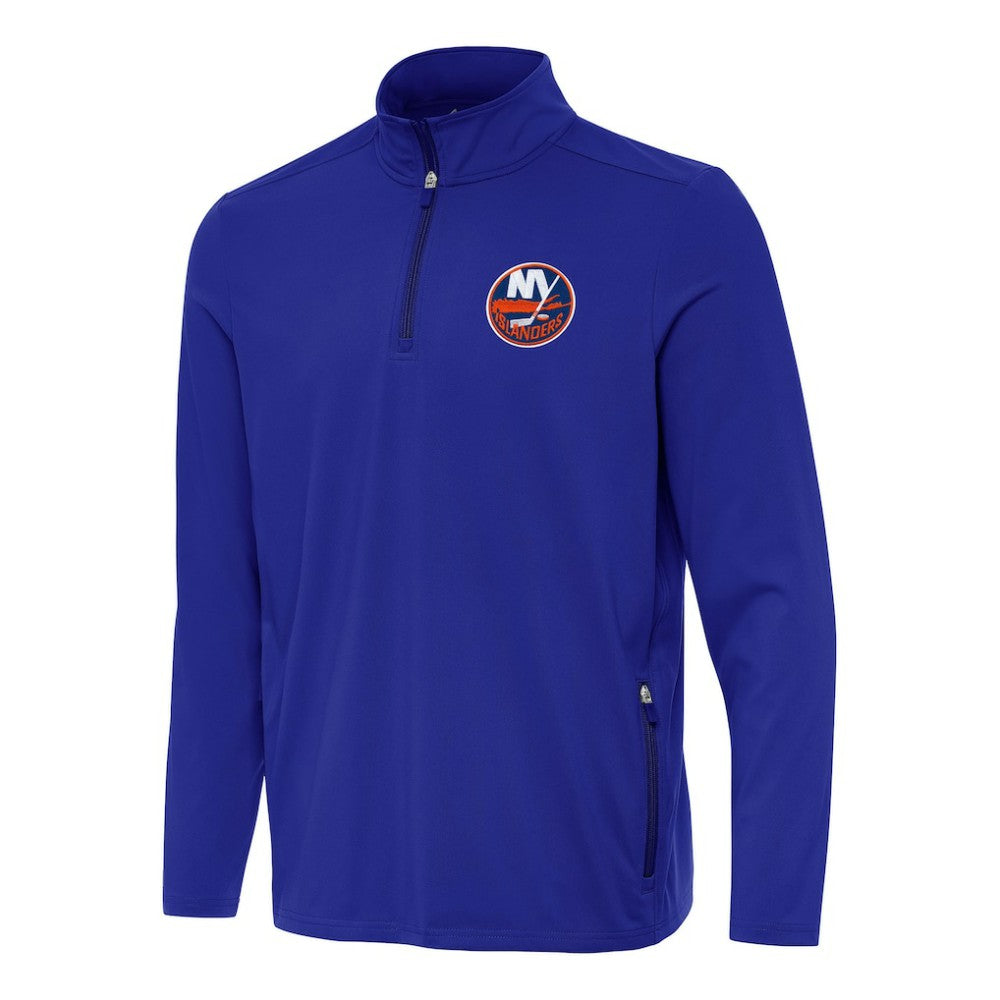 New York Islanders Antigua Perilous Quarter-Zip Sweatshirt - Royal - NHL 202254084