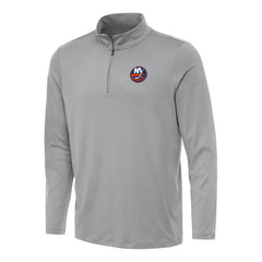 New York Islanders Antigua Reprocess Quarter-Zip Top - Gray - NHL 202254197