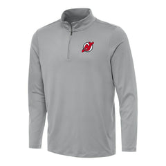 New Jersey Devils Antigua Reprocess Quarter-Zip Top - Gray - NHL 202254215