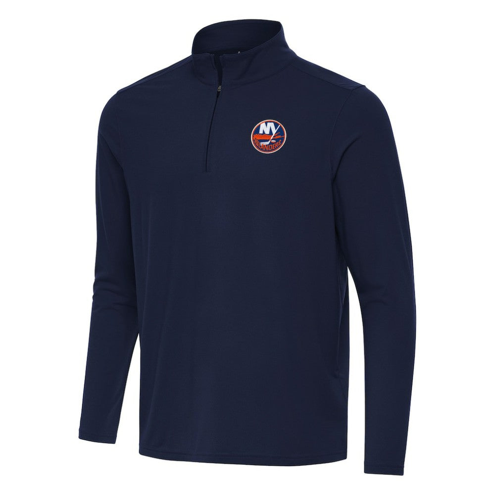 New York Islanders Antigua Intent Quarter-Zip Top - Navy - NHL 202254448