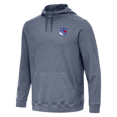 New York Rangers Antigua Cloud Pullover Hoodie - Heather Navy - NHL 202254480