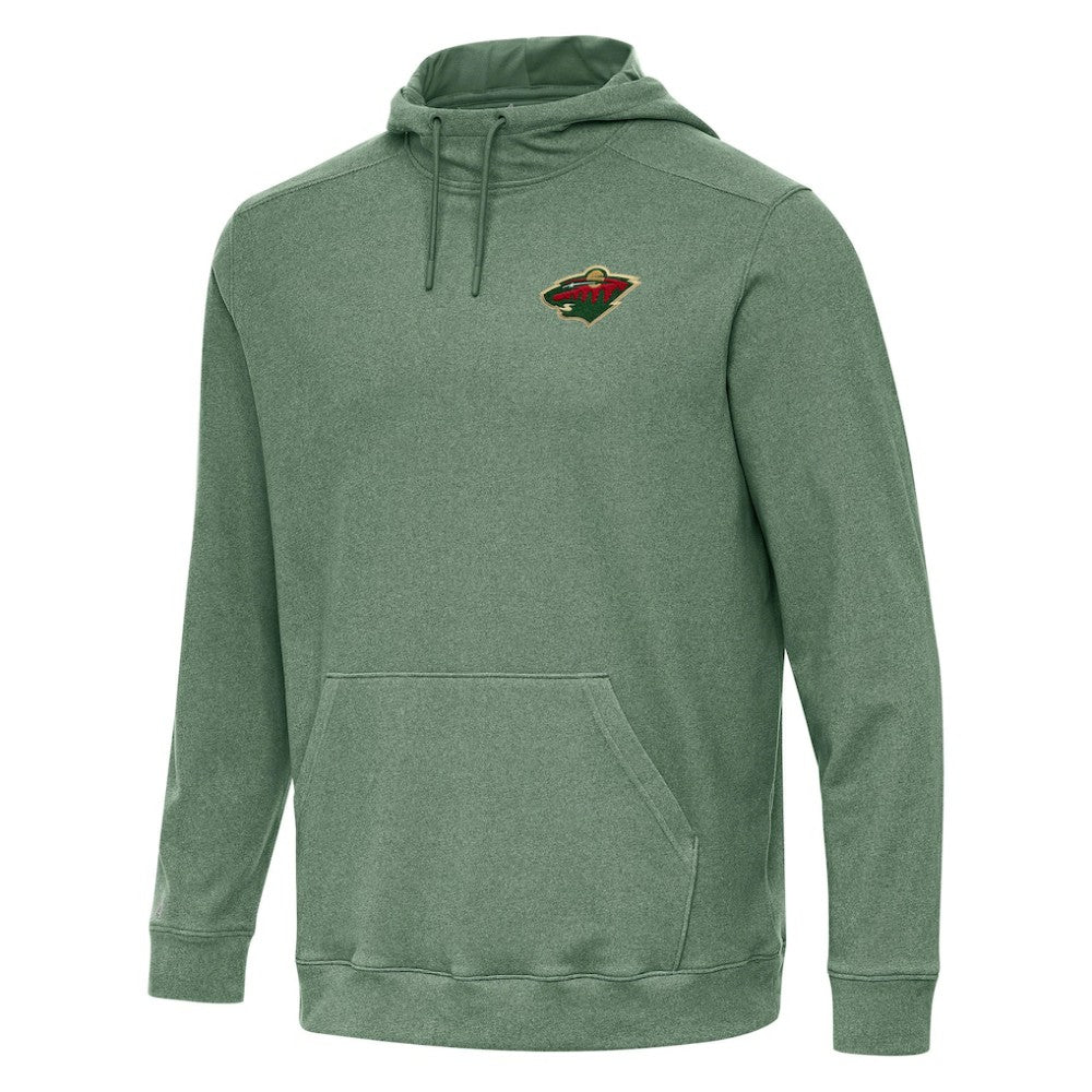 Minnesota Wild Antigua Cloud Pullover Hoodie - Hunter Green - NHL 202254494