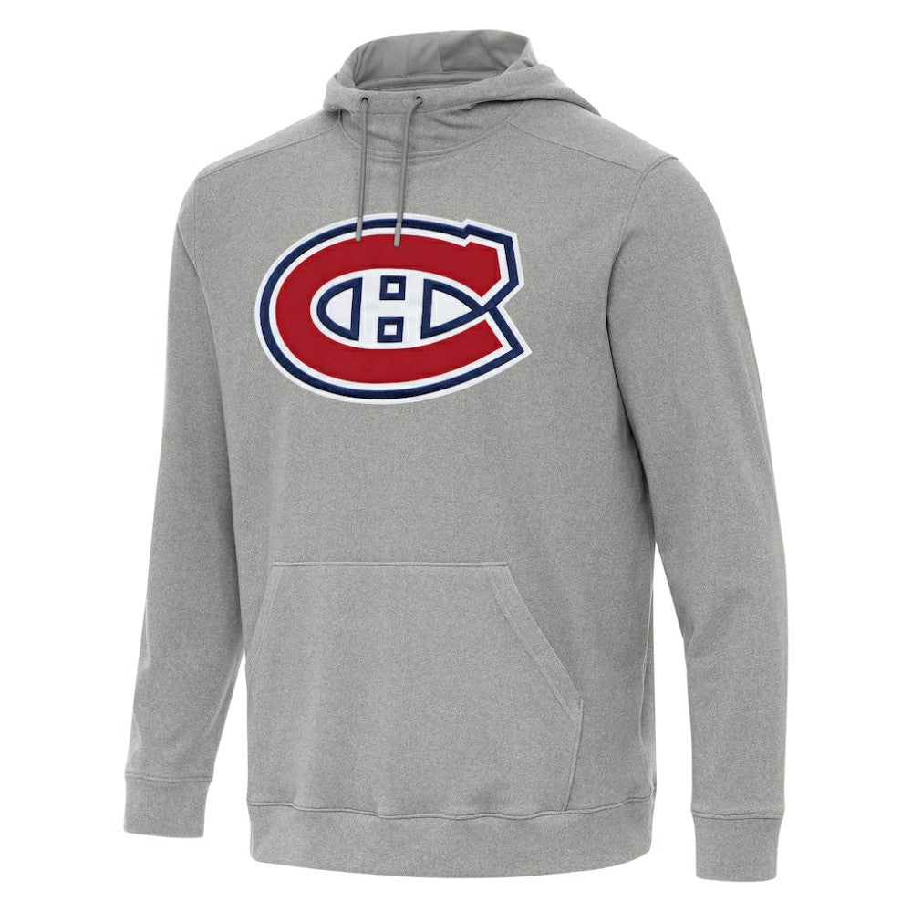 Montreal Canadiens Antigua Cloud Pullover Hoodie - Heather Gray - NHL 202255079