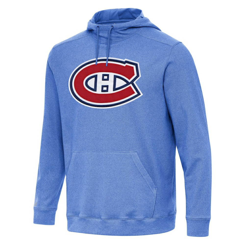 Montreal Canadiens Antigua Cloud Pullover Hoodie - Heather Royal - NHL 202255084